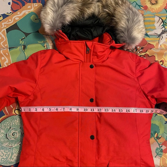 New QUARTZ CO. Kay Coyote Fur Down Jacket - Picture 12 of 14